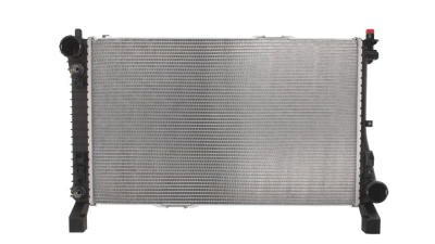 Radiator racire Mercedes Clasa SLK (R171), 06.2004-02.2011, SLK55 AMG, motor 5.4 V8, 265 kw, benzina, cutie automata, cu/fara AC, 650x410x42 mm, Valeo, aluminiu brazat/plastic 