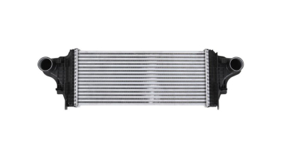 Intercooler Mercedes Clasa M (W163), 12.1999-06.2005, ML270 CDI motor 2.7 CDI 120kw, diesel, cu/fara AC, aluminiu brazat/plastic, 550x223x54 mm, Behr/Hella, 