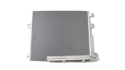 Condensator climatizare OEM/OES Mercedes Clasa M (W164), 07.2005-12.2011, motor 3.0 CDI, 140 kw diesel, cutie automata, ML280 CDI;, full aluminiu brazat, 625 (585)x525x16 mm, cu uscator filtrat