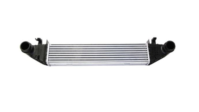 Intercooler Mercedes Clasa C (W204), 01.2007-2014, motor 1.6 compressor/1.8 compressor 115kw, benzina, cu/fara AC, aluminiu brazat/plastic, 625x113x62 mm, Behr/Hella, 