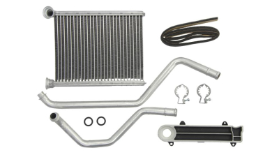 Radiator Incalzire Mercedes Clasa M/GLE (W166), 04.2015-06.2018, benzina, diesel, cu conducte, aluminiu brazat/aluminiu, 200x147x26 mm, SRLine