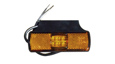 Lampa gabarit auto BestAutoVest 12/24V dreptunghiulara orange cu leduri, 97x30x12mm , 1 buc.