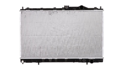 Radiator racire Mitsubishi Galant, 01.1993-12.1996, motor 1.8, 93 kw, 2.0, 101 kw; 2.0 V6, 110 kw, benzina, cutie manuala, cu/fara AC, 655x375x23 mm, aluminiu/plastic, 