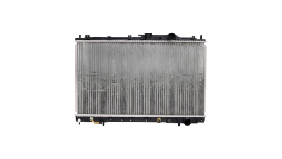 Radiator racire Mitsubishi Space Wagon (Uf) 06.1993-09.1998 ( 1,8 90kw) Benzina, Automat, Cu/fara AC, tip Denso , diametru intrare/iesire 35/35mm, 658x375x16, Cu lipire fagure prin brazare Aftermarket