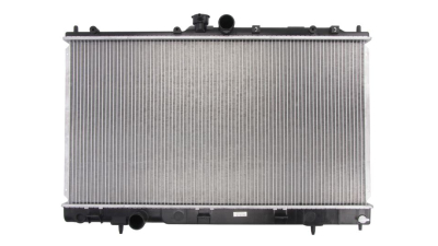 Radiator racire Mitsubishi Lancer, 06.2003-03.2007, motor 1.3, 60 kw; 2.0, 99 kw, benzina, cutie manuala, cu/fara AC, 696x375x23 mm, aluminiu/plastic, 