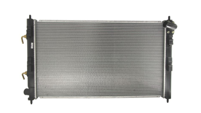 Radiator racire Mitsubishi Lancer, 06.2008-, motor 1.5, 80 kw; 1.6, 86 kw, benzina, cutie automata, cu/fara AC, 700x403x16 mm, SRLine, aluminiu brazat/plastic 