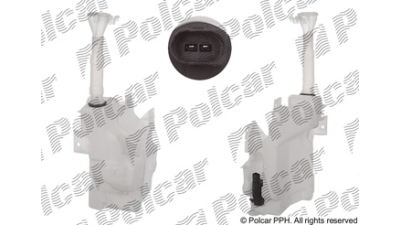 Rezervor spalator parbriz Mitsubishi Lancer (Cy0), 03.2007-, cu capac, cu pompa sprit parbriz