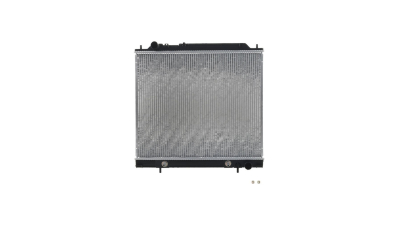 Radiator racire Mitsubishi L400 (Paov) 09.1996-09.2002 2,0 I 16v; 2,0 85kw/ 2,4 97kw; Benzina, Manual/Automatic, Cu/fara AC, tip Calsonic, diametru intrare/iesire 35/35mm, 590x500x26, Cu lipire fagure prin brazare Aftermarket