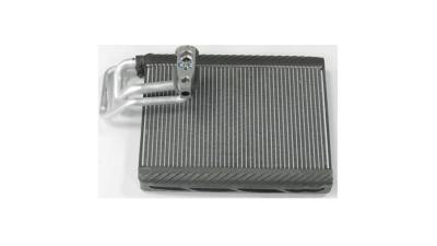 Evaporator aer conditionat Mitsubishi ASX, 01.2013-, Outlander, 01.2013- motor 2.0, benzina, full aluminiu brazat, 265x290x38 mm, iesire 14, 4 mm, intrare 14, 4 mm, tehnologie cu curgere paralela, 