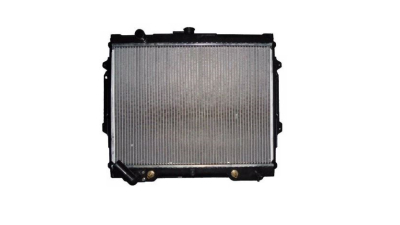 Radiator racire Mitsubishi Pajero, 12.1990-05.1997, motor 3.0 V6, 110/136 kw; Pajero, 11.1997-04.2000, 3.0 V6, 130 kw, benzina, cutie manuala, cu/fara AC, 578x425x26 mm, aluminiu brazat/plastic, 