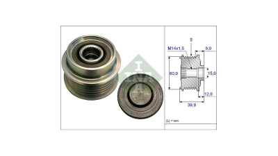 Fulie alternator Ina 535018010