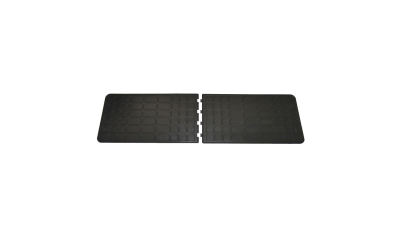 Set covorase auto din cauciuc Flexmat Universale culoare Negru, presuri BestAutoVest, 2 buc., covorase pasaj spate 39.2 X 73.5 cm