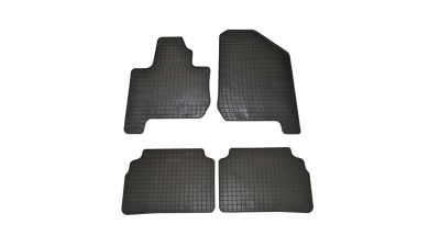 Set covorase auto din cauciuc Kia Soul Ev 2014-2019 culoare Negru, presuri BestAutoVest, 4 buc.