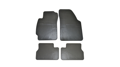 Set covorase auto din cauciuc Honda HRV 1 3usi 1999-2006 culoare Negru, presuri BestAutoVest, 4 buc.