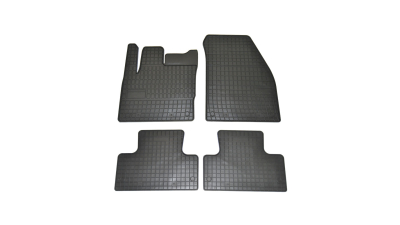 Set covorase auto din cauciuc Range Rover Evoque 2011-2018 culoare Negru, presuri BestAutoVest, 4 buc.