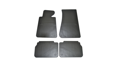 Set covorase auto din cauciuc BMW Seria 5 E34 1988-1996 culoare Negru, presuri BestAutoVest, 4 buc.