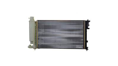 Radiator racire Citroen Zx (N2), 09.1993-1997 1,6 65kw; 1,8 76kw; 1,8 D 44kw; 1,9 D 52kw Modele Fara Ac Diesel/Benzina, Manual, cu conectori rapizi iesire, 610x380x22, Cu lipire fagure mecanica RNBC