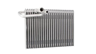 Evaporator aer conditionat Peugeot 307, 2001-2008 motor 1.4, 1.6; 2.0 benzina;1.4 HDI, 1.6 HDI, 2.0 HDI, diesel, full aluminiu brazat, 260x195x60 mm, iesire 11, 7 mm, intrare 17, 6 mm, tehnologie cu curgere paralela, 