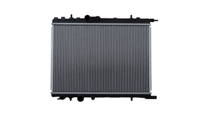 Radiator racire Peugeot 206 (2_) ,02.2001-11.2012 1,6 80kw Cv Automata, Cu/Fara Ac ; 1,6 65kw Cv Manuala Cu Ac; 
 Diesel/Benzina,  538x380x26, Cu lipire fagure prin brazare Aftermarket