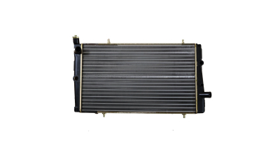 Radiator racire Peugeot 309, 10.1985-05.1989 Motor 1, 6 53/55/59/68/76/83kw; 1, 8 D 44kw; 1, 9 D 47kw, Model 309 Gti 10.1986-10.1993 Motor 1, 9 88/96/108/118kw Benzina/Diesel, tip climatizare fara AC, cutie Manuala, dimensiune 608x378x24mm, Cu lipire fagu