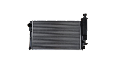 Radiator racire Peugeot 405, 12.1991-12.1996, Motorizare 1, 9 D 51kw Cu/Fara Ac, Cv Manuala/Automata; 1, 9 Td 66kw Cu Ac Cv Manuala Diesel, cu conectori rapizi intrare/iesire, dimensiune 610x368x40mm, Cu lipire fagure prin brazare, Aftermark