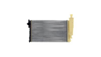 Radiator racire Peugeot 405, 1992-1996, 1,4 47kw Cu/Fara Ac; 1,6 66/69kw Cu/Fara Ac; 1,8 74kw Cu/Fara Ac; Diesel, Manual, cu conectori rapizi intrare/iesire, 606x376x23, Cu lipire fagure mecanica RNBC