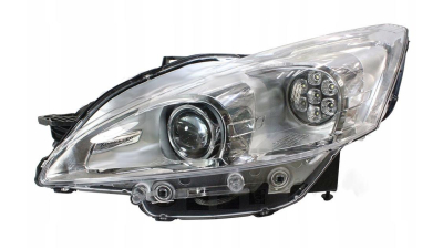 Far Peugeot 508, 11.2010-12.2014, fata, Stanga, xenon; cu LED daytime running light; D1S+LED; electric; fara ballast; fara motoras, VALEO