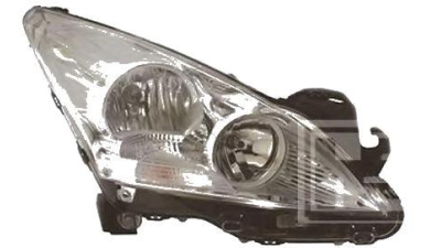 Far Peugeot 3008, 08.2009-10.2013, Electric, tip bec H7+H7, omologare ECE, cu motoras, cu lumini pentru curbe, 6206N9, Dreapta, marca TYC