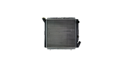 Radiator racire Renault 5, 09.1984-05.1991 Motor 1, 0 31kw; 1, 1 33kw; 1, 4 46kw;, Model Supercinq Motor 1, 1 36kw; 1, 4 44/52kw; 1, 7 60/66kw Benzina, tip climatizare cu AC, cutie Manuala, dimensiune 390x396x34mm, Cu lipire fagure mecanica, Aftermarket