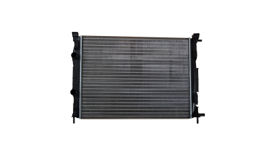 Radiator racire Renault Megane, 09.2002-2008 Motor 1, 9 Dci 88kw Cv Automata Cu Ac, Renault Scenic, 06.2003-11.2008 Motor 1, 5 Dci/1, 9 Ci Cv Manuala Cu/Fara Ac, dimensiune 588x450x28mm, Cu lipire fagure prin brazare, J.DEUS