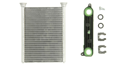 Radiator Incalzire Fiat Talento, 06.2016-, motor 1.6 MultiJet, 1.6 Ecojet, diesel, aluminiu brazat/aluminiu, 220x150x27 mm, Valeo