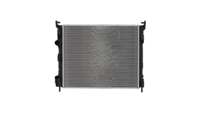 Radiator racire Renault Clio 2 (B0/1/2), 06.2001-04.2005 Motor 1, 5 Dci 60kw, Renault Thalia 01.2002-04.2005 Motor 1, 5 Dci 50kw Diesel, tip climatizare Cu/fara AC, cutie Manuala, dimensiune 480x414x27mm, Cu lipire fagure prin brazare, Aftermarket