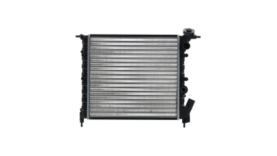 Radiator racire Renault Clio 1, 1990-1998 Motor 1, 1 36kw Cv Manuala Cu/Fara Ac; 1, 2 44kw Cv Manuala/Automata Fara Ac; 1, 2 40kw Cv Manuala Cu/Fara Ac; 1, 4 59kw Cv Manuala Fara Ac Benzina, dimensiune 390x378x22mm, Cu lipire fagure mecanica