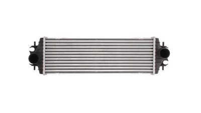 Intercooler Nissan Primastar, 07.2002-03.2006, motor 1.9 dci 74kw, 2.5 dci 99kw, diesel, cutie manuala, aluminiu brazat/plastic, 540x176x40 mm, Valeo, 