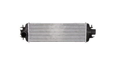 Intercooler Nissan Primastar, 07.2002-07.2006, Renault Trafic, 03.2003-07.2006, motor 2.5 dci 99kw, diesel, cutie manuala, aluminiu brazat/plastic, 540x176x40 mm, Valeo, 