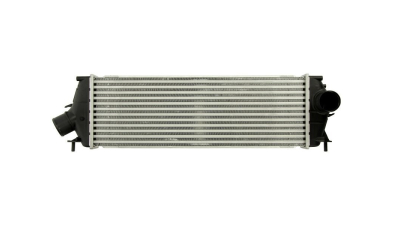 Intercooler Nissan Primastar, 08.2006-2010, motor 2.0 dci 66/84kw, 2.5 dci 107kw, diesel, cu/fara AC, aluminiu brazat/plastic, 540x180x40 mm, Valeo, 