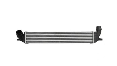 Intercooler Renault Laguna GT III, 06.2008-2015, motor 2.0 dci 131kw, diesel, cutie manuala, cu/fara AC, aluminiu brazat/plastic, 690x105x80 mm, SRLine, 