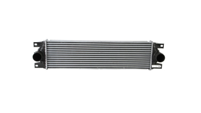 Intercooler Nissan Interstar, 04.2002-08.2006, motor 1.9 dci 60kw, 2.5 dci 85kw, diesel, cutie manuala, cu/fara AC, aluminiu brazat/plastic, 678x173x43 mm, Valeo, 