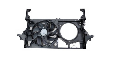 GMV radiator electroventilator Renault Master, 1998-2007, motor 1.9 dci, 2.2 dci, 2.5 dci/D, 2.8 dTi, 3.0 dci, diesel, 380 mm; 2 pini, fara pre-rezistor, 