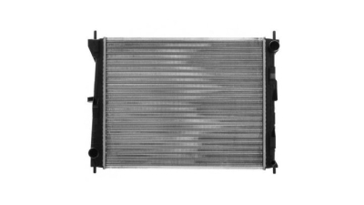 Radiator racire Nissan Micra, 01.2003-2010, motor 1.5 dci, 48 kw, diesel, cutie manuala, fara AC, produsa in Marea Britanie 493x398x16 mm, aluminiu brazat/plastic, 