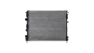 Radiator racire Renault Thalia/ Symbol 04.2001-03.2003 Motorizare 1, 4 72kw Cv Manuala/Automata Cu Ac; Thalia/ Symbol 04.2001- Motor 1, 6 79kw Cv Manuala Cu Ac Benzina, dimensiune 480x414x34mm, Cu lipire fagure mecanica, RNBC