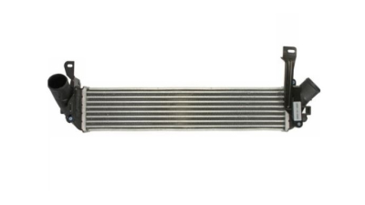 Intercooler Nissan Kubistar, 06.2005-12.2008, motor 1.5 dci 60/62kw, diesel, cu/fara AC, aluminiu brazat/plastic, 525x116x40 mm, 