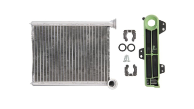 Radiator Incalzire Renault Kadjar, 06.2015-11.2018, motor 1.2 TCE, 1.6 TCE, benzina, 1.5 dci, 1.6 dci, diesel, aluminiu brazat/aluminiu, 220x150x27 mm, Valeo