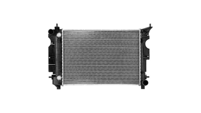 Radiator racire Saab 9.3, 02.1998-07.2003, motor 2.0, 96 kw; 2.0 T, 110/113 kw; 2.3, 110 kw, benzina, cutie manuala, cu AC, 500x348x32 mm, aluminiu brazat/plastic, 