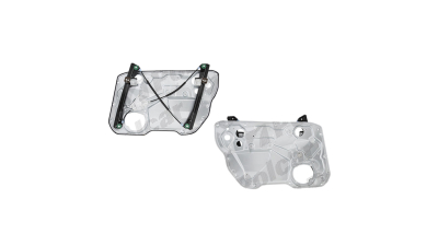 Macara geam Seat Ibiza/Cordoba (6l), 2002-2006, 4/5 Usi, fata stanga, cu panou, electrica, fara motoras, 6L4837461; 6L4837755G