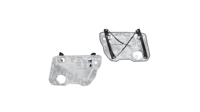 Macara geam Seat Ibiza/Cordoba (6l), 2002-2006, 4/5 Usi, fata dreapta, cu panou, electrica, fara motoras, 6L4837462; 6L4837756G