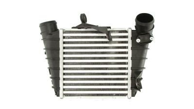 Intercooler Seat Cordoba (6L), 10.2002-12.2005, motor 1.4 TDI 55kw, 1.9 TDI 74kw, diesel, cutie manuala, cu/fara AC, aluminiu brazat/plastic, 183x191x64 mm, Valeo, cu senzor de presiune 