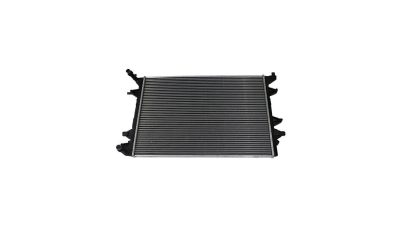 Radiator racire VW Beetle (5C1), 12.2014-06.2015, motor 1.4 TSI, 110 kw, benzina, 2.0 TDI, 81/110 kw, diesel, cutie manuala/automata, cu/fara AC, radiator temperatura joasa, 628x441x26 mm, Valeo, aluminiu brazat/plastic 