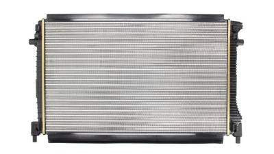 Radiator racire VW Golf 7 (5G), 05.2014-, Golf 7 SportSVAN, 02.2014-, motor 1.6, 81 kw, benzina, cutie manuala/automata, cu/fara AC, 650x395x16 mm, aluminiu brazat/plastic 