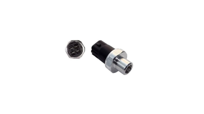 Senzor presiune AC VW Passat (B5), 1997-2000, motor 1, 6; 1.8, 1.8 T; 2.0; 2.3 VR5; 2.8 V6, benzina; 1.9 TDI, 2.0 TDI, 2.5 TDI, diesel, cu 4 pini, Behr-Hella, M10x1.25; LP OFF 1.2 Bar, MP ON 15.2 Bar, HP OFF 29.5 Bar 